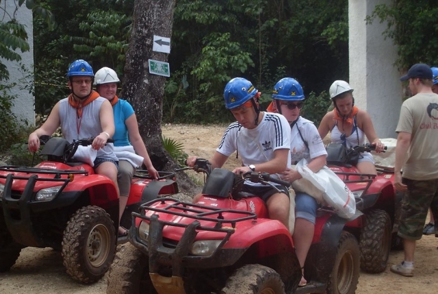  quad bikes in the jungle 